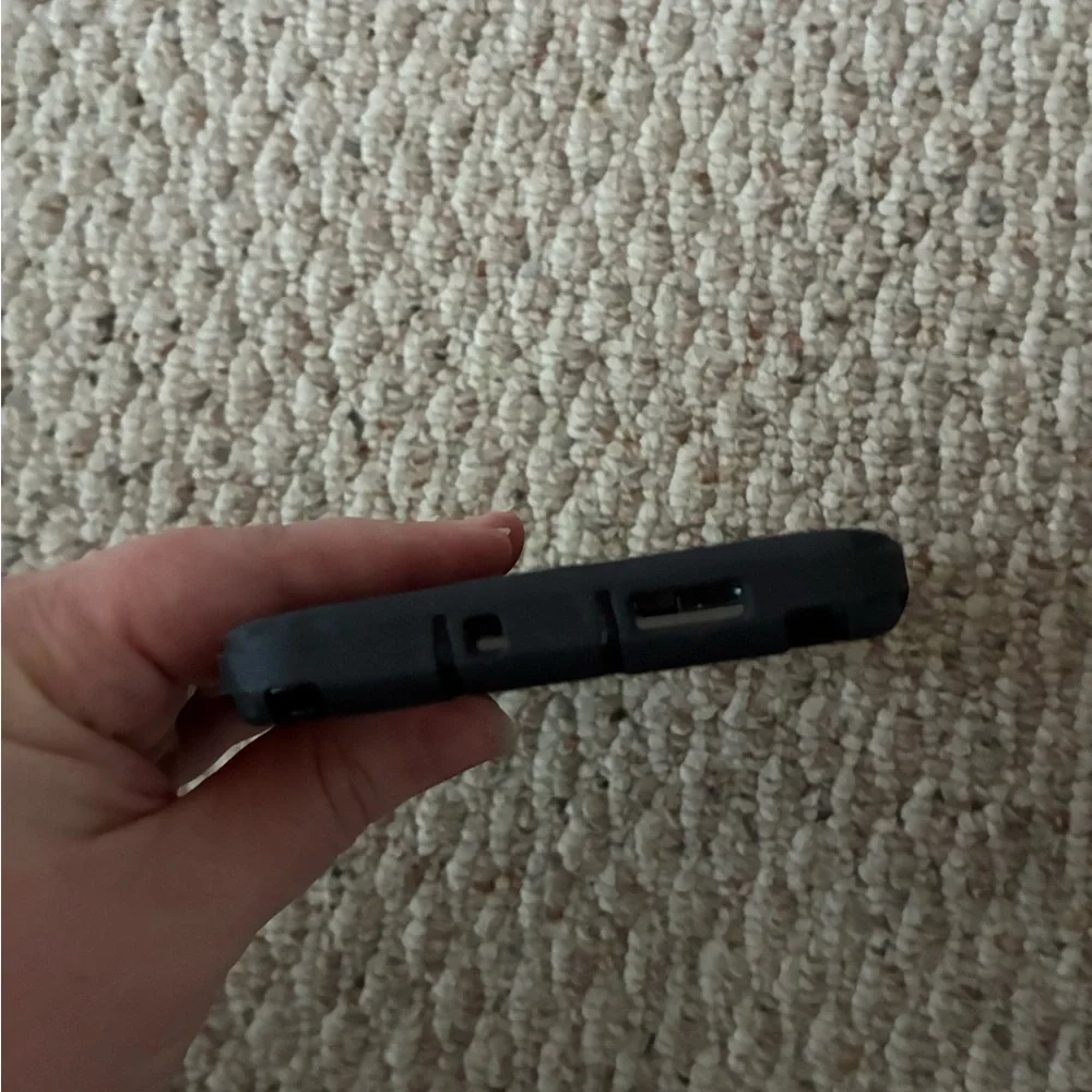 OtterBox Black Rugged Phone Case with Textured Grip